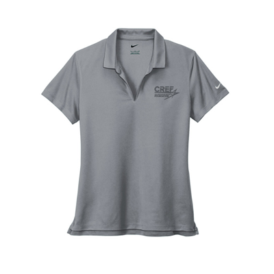 Nike Ladies Dri-FIT Micro Pique 2.0 Polo Cool Grey